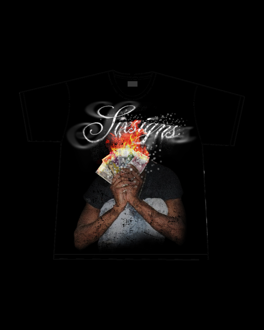 Faded Currency Tee